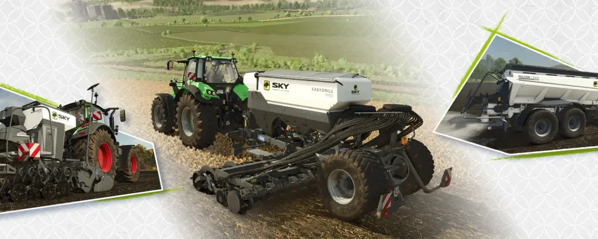 Farming Simulator 25 SKY Agriculture Pack DLC: 12 maskiner (30. juni 2026)