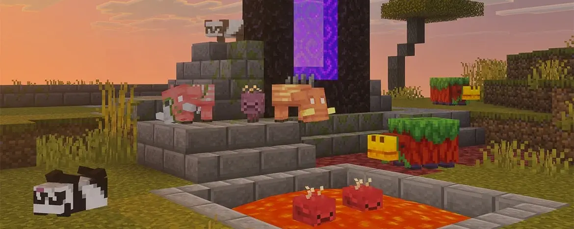 Minecraft-snapshot februar 2026: nye babymobs og Snifflet er her