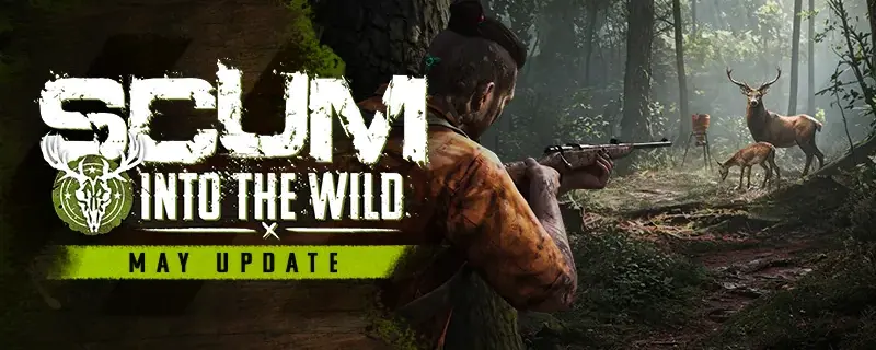 SCUM 1.3 patch notes: Into the Wild-jaktsesongen (juni 2026)