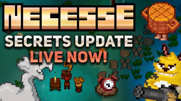 Necesse Secrets Update er ute: Palworld- og Valheim-crossovers (april 2026)
