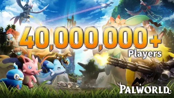 Palworld passerer 40 millioner spillere før 1.0 den 10. juli 2026