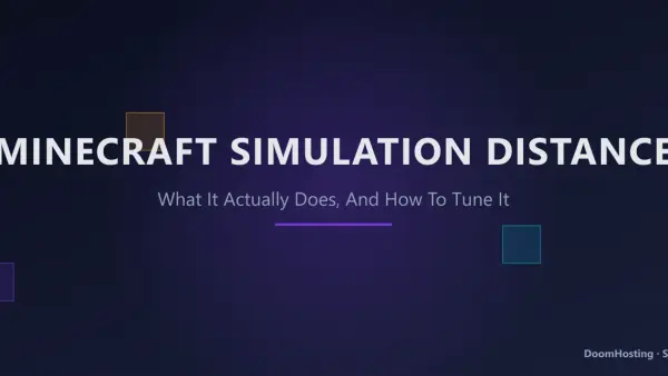 Simulation distance i Minecraft: hva den gjør og hvordan du justerer den